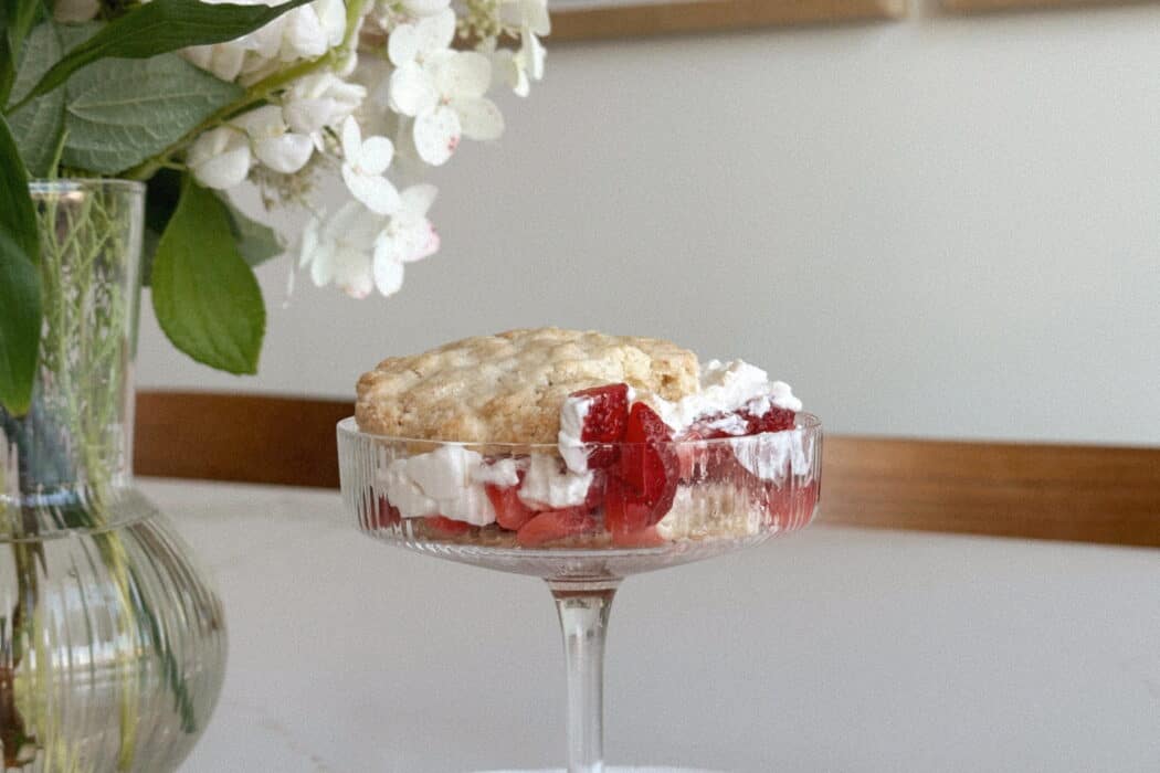 Homemade Strawberry Shortcake with Buttery Biscuits (Easy Summer Dessert)