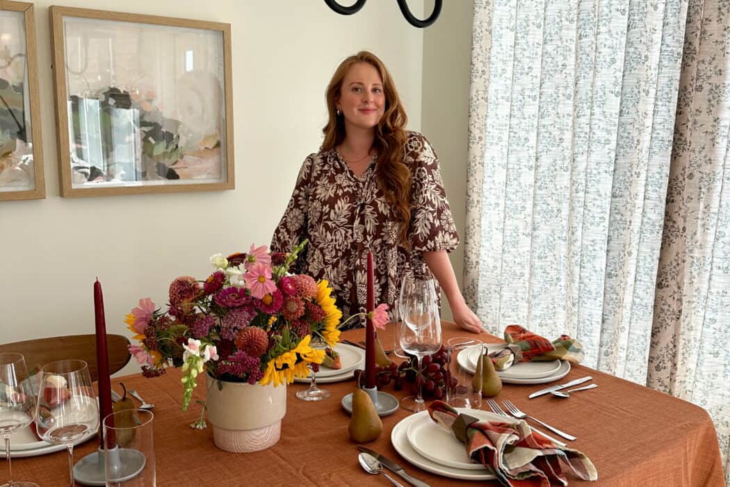 Fall Dinner Party Ideas | An Orchard-Inspired Menu and Tablescape
